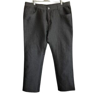 NWOT Vassari Handcrafted Charcoal Gray Jeans Size 38